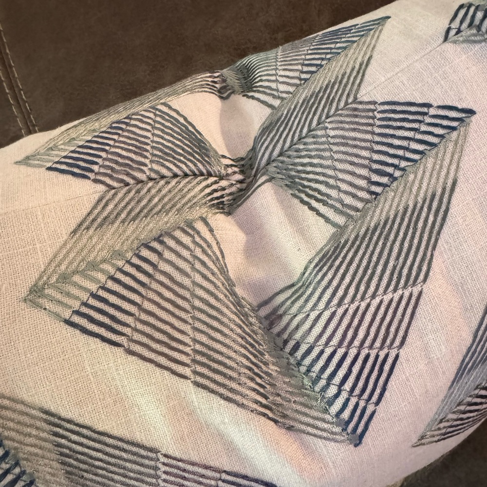 Geometric Pattern Throw Pillow - Picture 3 of 7